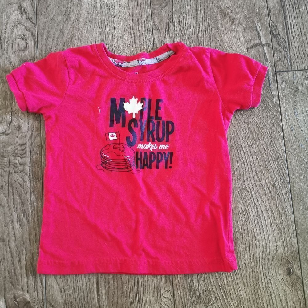 5/$10 Canada Day shirt 3T